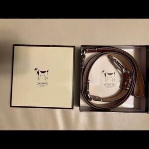 COACH dog leash, large